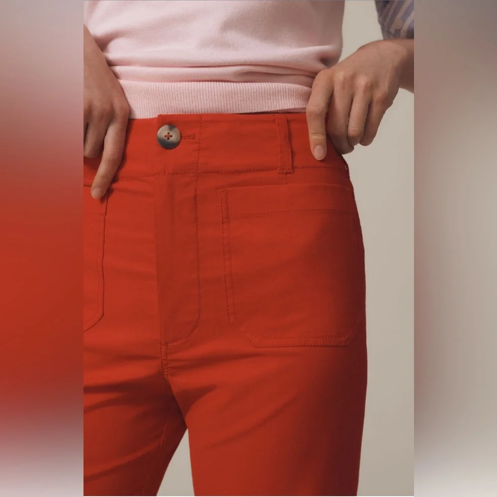 Anthropologie Maeve Collette red rouge - Picture 4 of 6